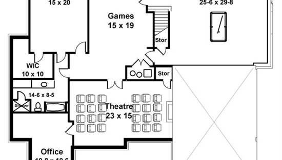 Basement Floor Plan